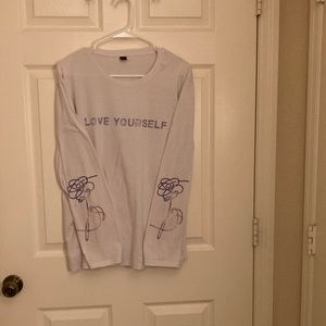 BTS Love Yourself long sleeve top